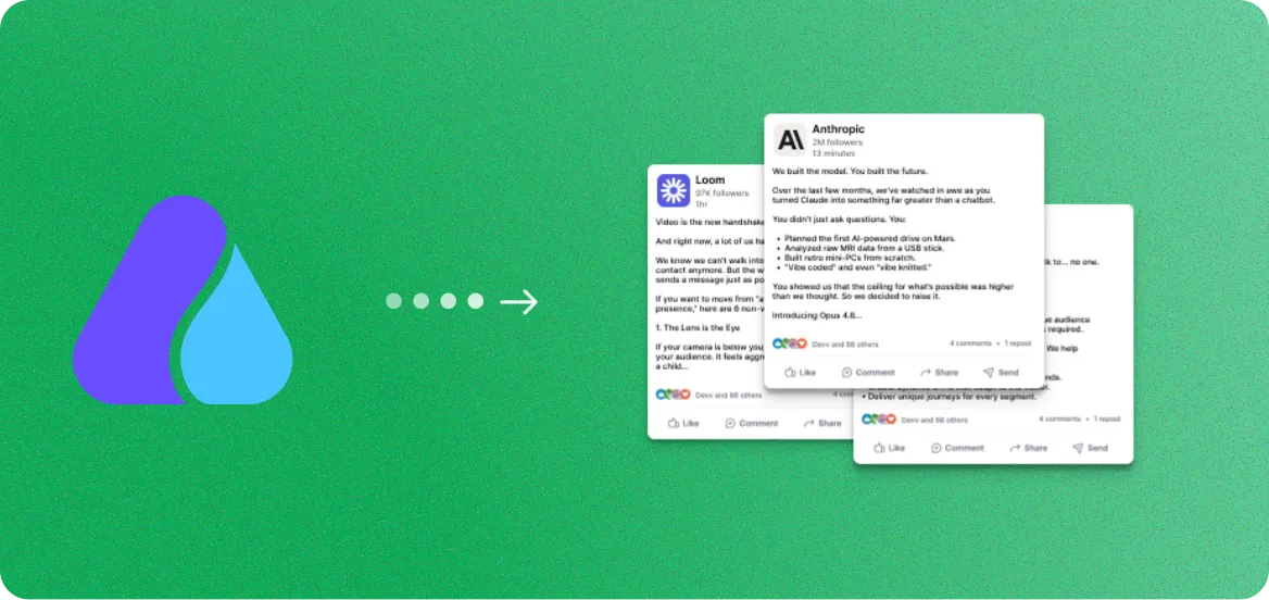 Airmeet to Social Posts