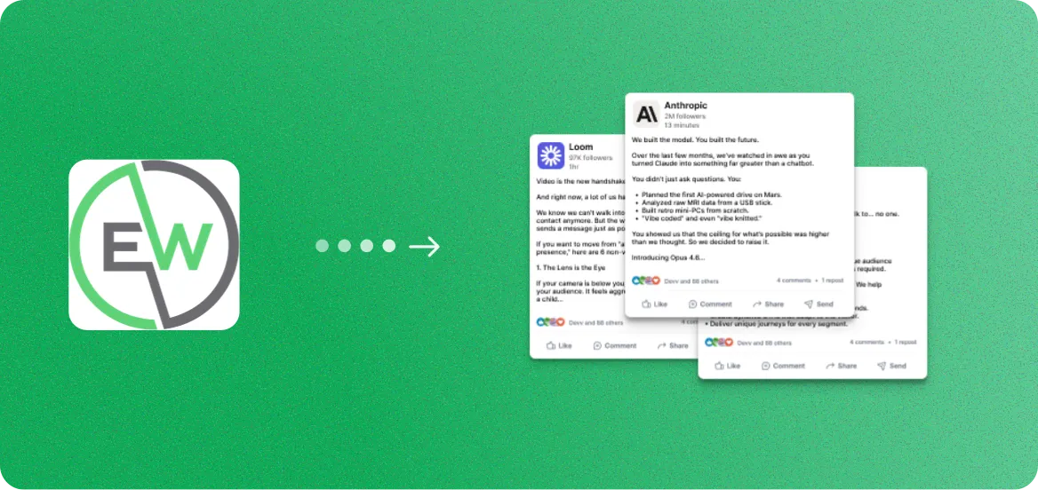 EverWebinar to Social Posts
