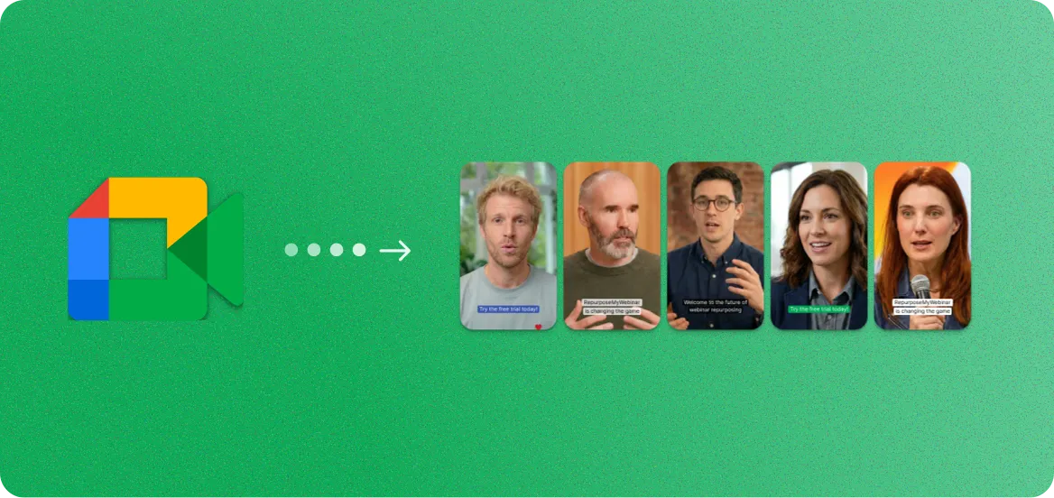 Google Meet to Video Clips