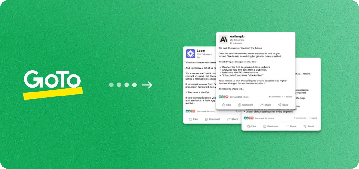 GoToWebinar to Social Posts