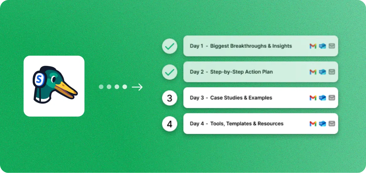 StreamYard to Email Sequences