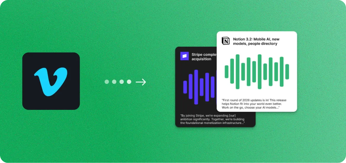Vimeo to Audiograms