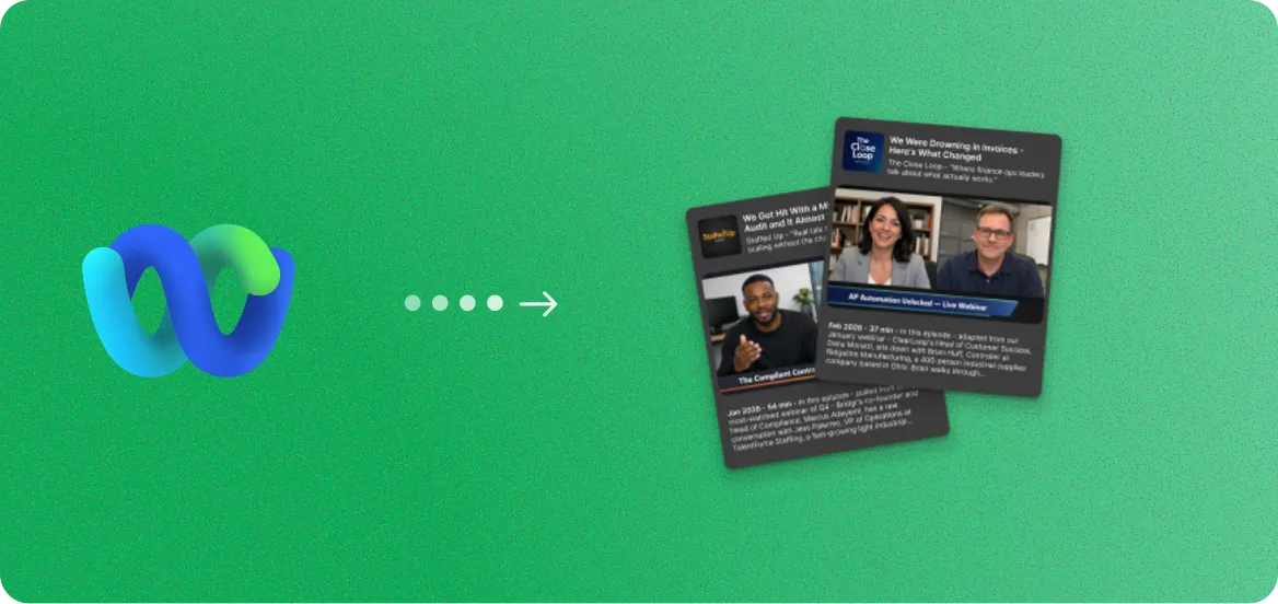 Webex to Podcasts