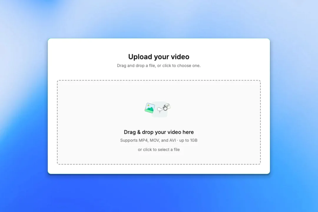 Uploading a webinar recording